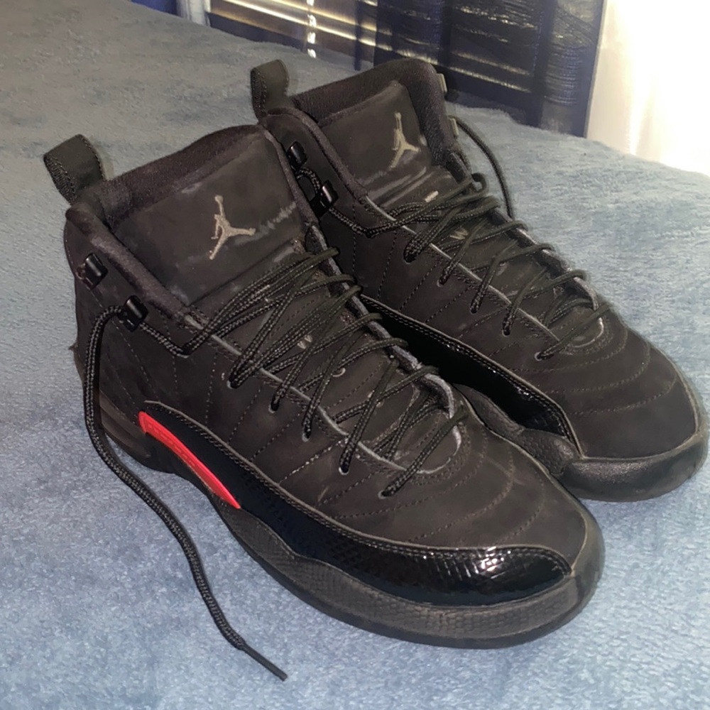 Jordan 12 rush pink snakers.